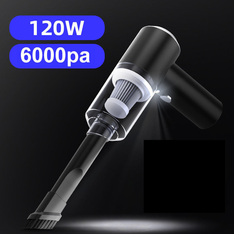 120W Wireless Car Vacuum: Clean Quickly, Anywhere, Anytime