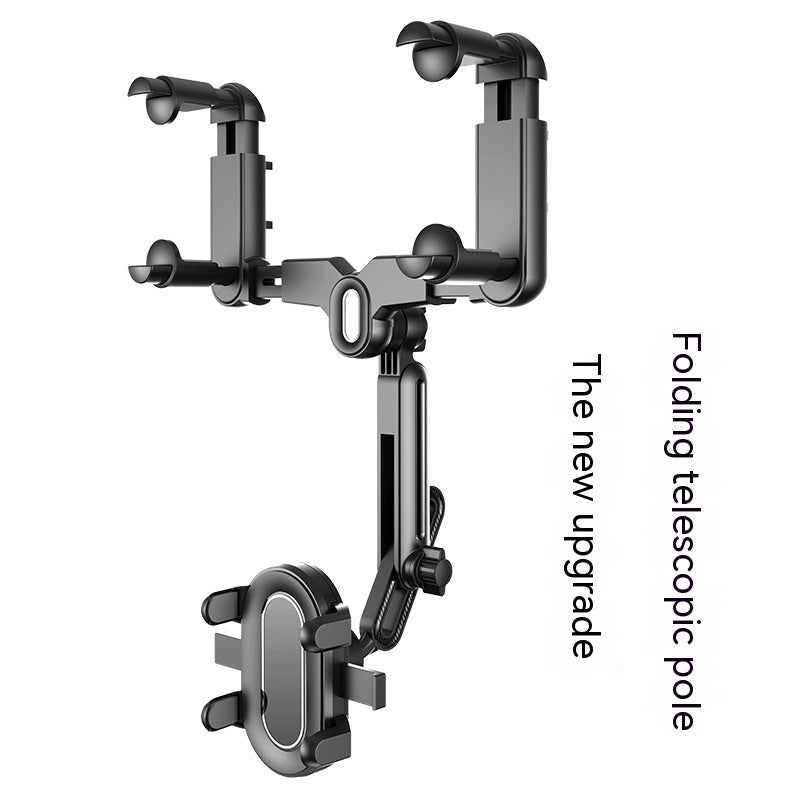 Adjustable Car Rearview Mirror Bracket – Stable, Secure Driving View