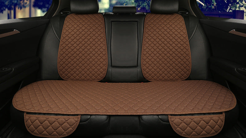 Flax Car Seat Cover for Comfort and Protection