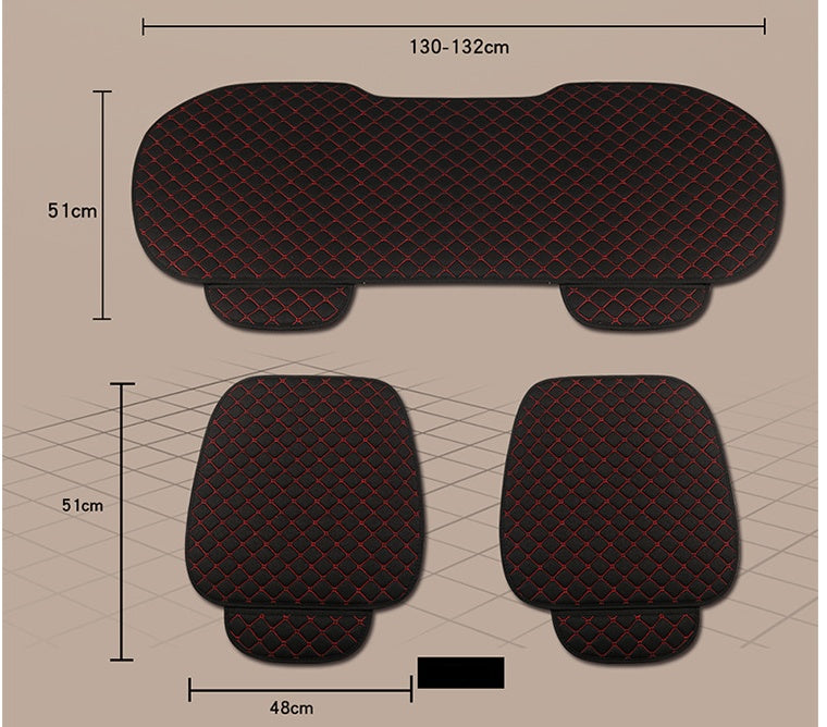 Flax Car Seat Cover for Comfort and Protection