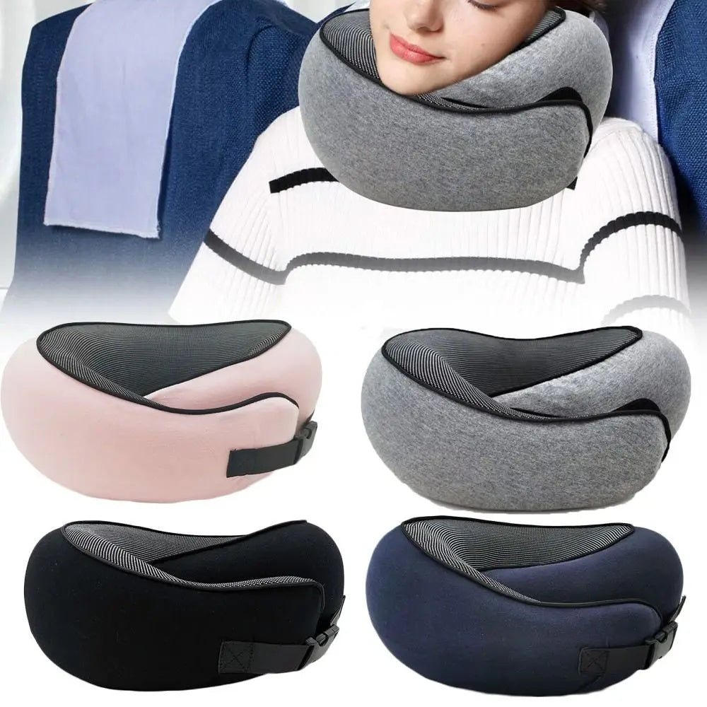 Comfort Anywhere: Soft Memory Foam Pillow for Travel, Office, Home