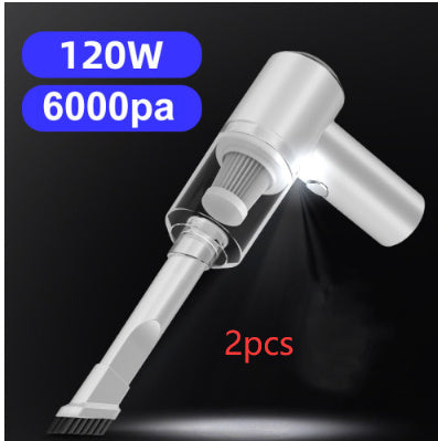 120W Wireless Car Vacuum: Clean Quickly, Anywhere, Anytime