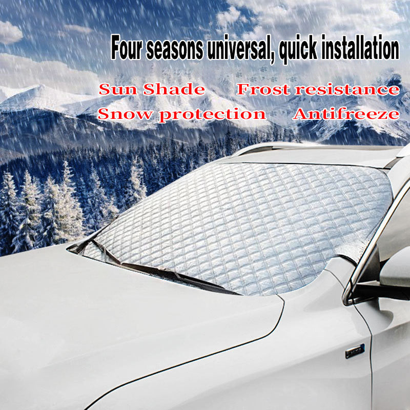 Anti-Frost Car Windshield Cover – Protect from Snow and Sun