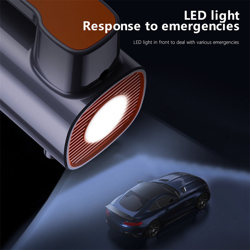 12V Portable Car Tire Inflator – Electric DC Air Compressor