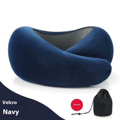 Comfort Anywhere Memory Foam Travel Pillow - Soft Support for Home, Office & Travel