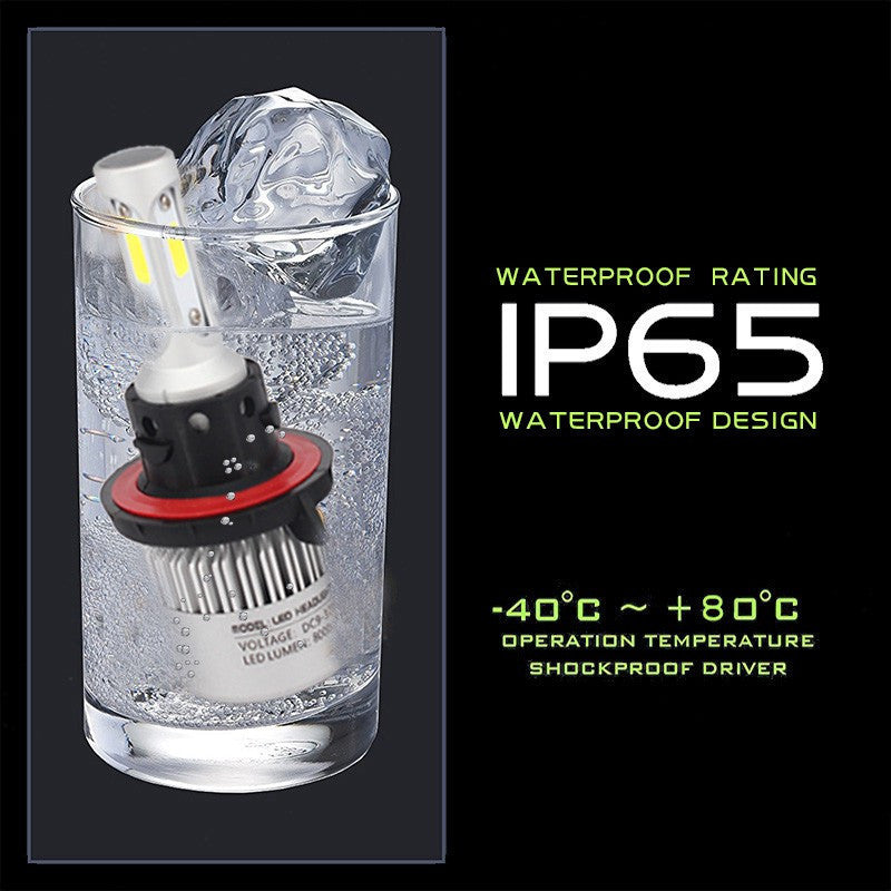 Bright LED Car Headlights – Winter Safe, High-Visibility Upgrade