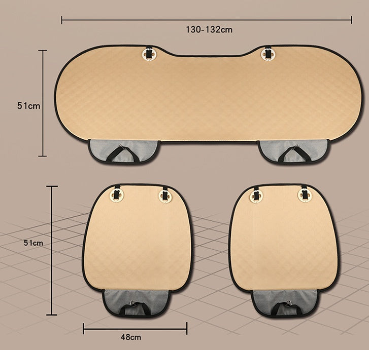 Flax Car Seat Cover for Comfort and Protection