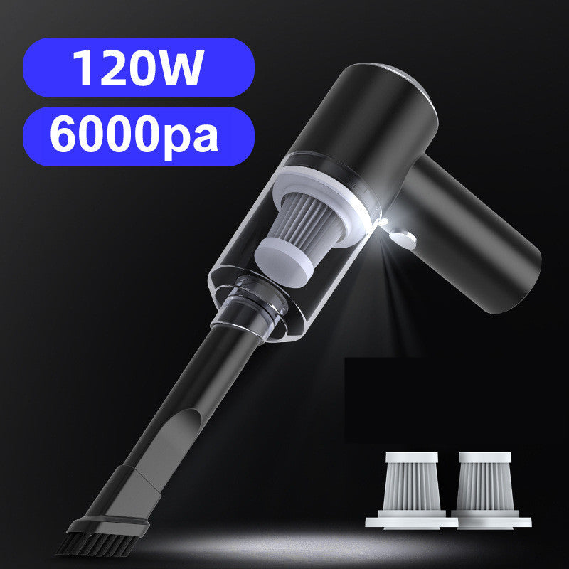 120W Wireless Car Vacuum: Clean Quickly, Anywhere, Anytime
