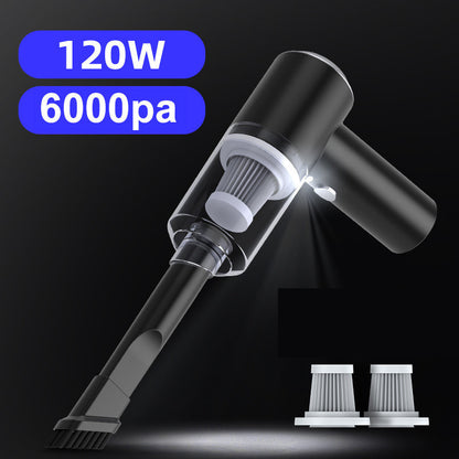 120W Wireless Car Vacuum for Quick and Convenient Cleaning Anywhere, Anytime