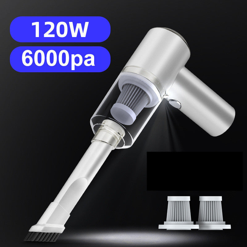 120W Wireless Car Vacuum: Clean Quickly, Anywhere, Anytime