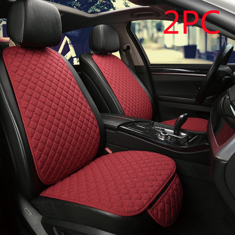 Flax Car Seat Cover for Comfort and Protection