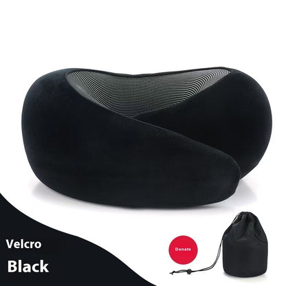 Comfort Anywhere Memory Foam Travel Pillow - Soft Support for Home, Office & Travel