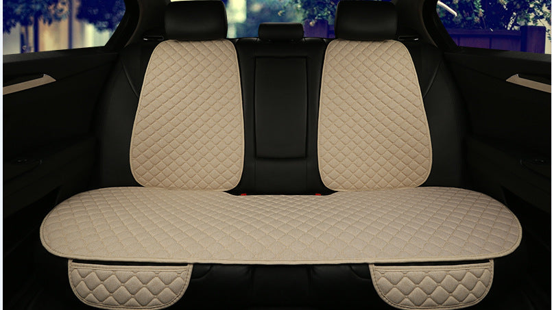 Flax Car Seat Cover for Comfort and Protection