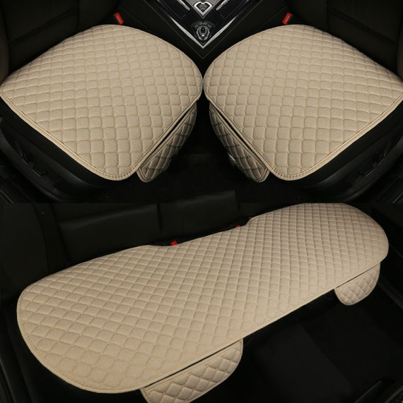 Flax Car Seat Cover for Comfort and Protection