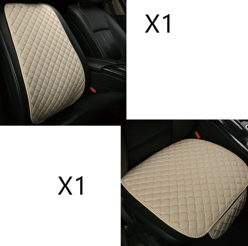 Flax Car Seat Cover for Comfort and Protection