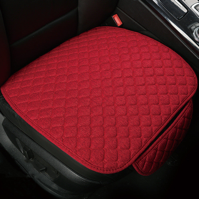 Flax Car Seat Cover for Comfort and Protection